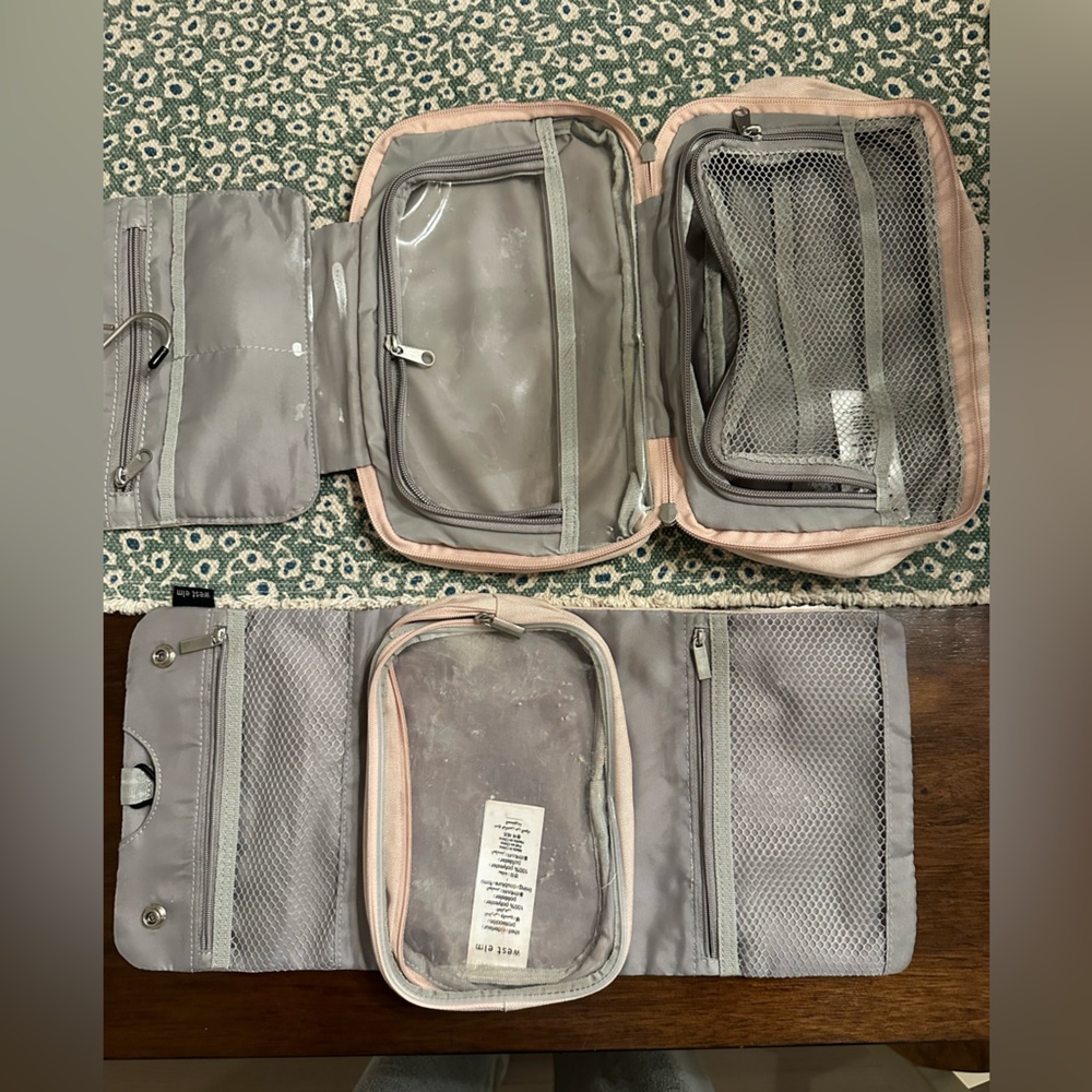 West elm cosmetics bags